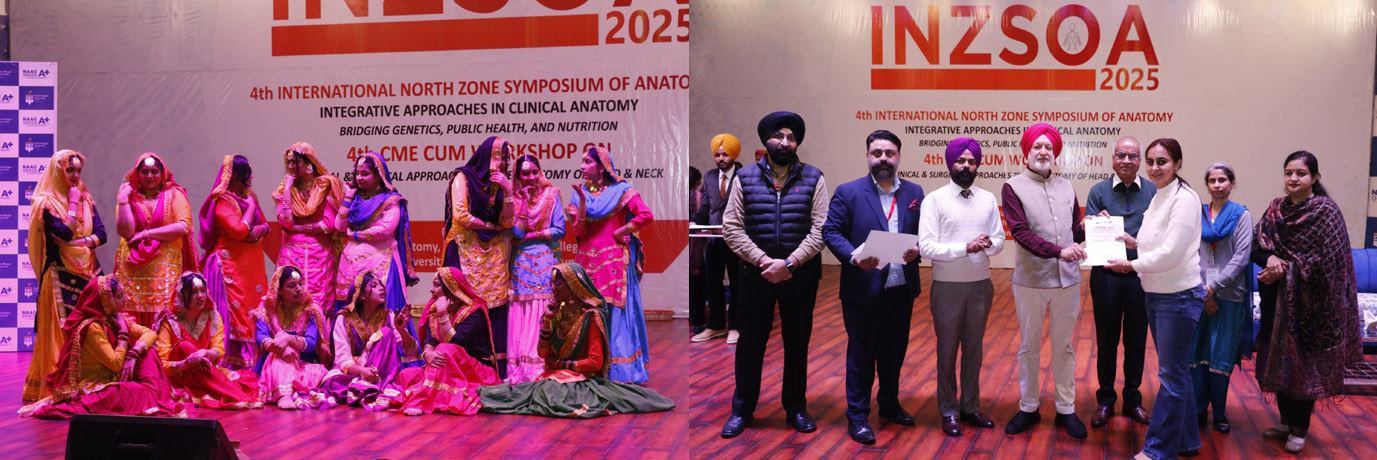 Two-day 4th International North Zone Anatomy Symposium concluded at Desh Bhagat University